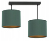 Lampa wisząca GOLD 2 zielona