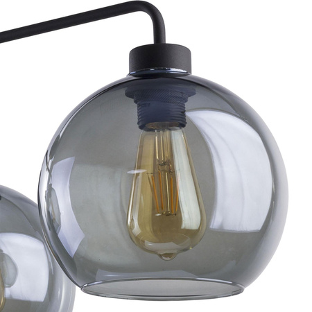 BARI LAMPA SUFITOWA GRAPHITE 4 PŁ