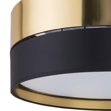 HILTON BLACK/GOLD LAMPA SUFITOWA 3 PŁ 450