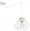 Lampa wisząca Pająk WIRE 1 biały