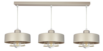 Lampa wisząca LOFT SPIRO 3 beż