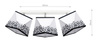 Lampa sufitowa MUNDIAL 3D 3 listwa