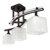 Lampa sufitowa THORN 3 wenge kostka