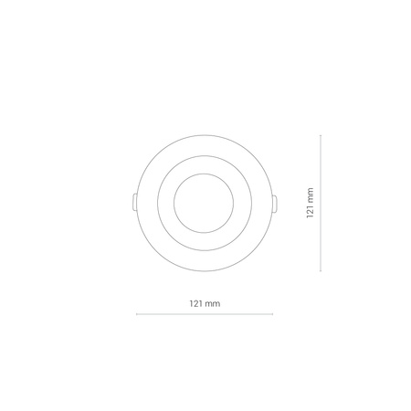 CL KEA LED 20W 3000K IP44