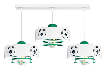 Lampa wisząca MUNDIAL SPIRO 3 zielony