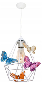 Lampa wisząca MOTYLEK 1 WHITE