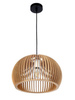 Lampa drewniana wisząca E27 PZE-901 33cm