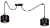 Lampa wisząca PAJĄK LOFT 2 COPPER