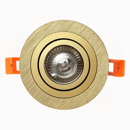 Półtuba Gu10 złota