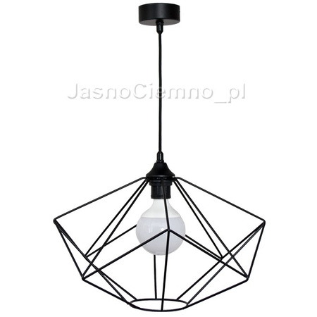 Lampa wisząca ORIENT 1 czarna