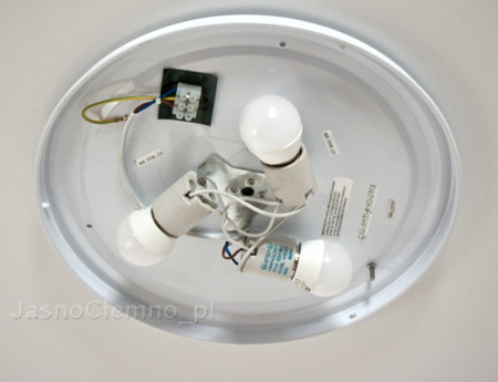 Lampa sufitowa DELTA 42 cm czarna