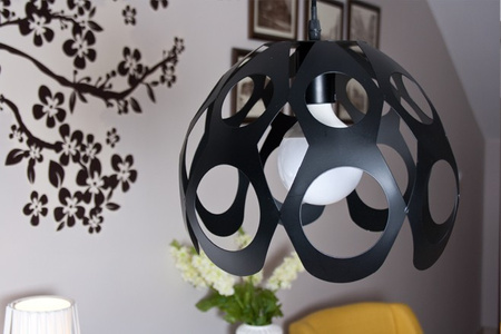 Lampa wisząca CLEO 1 czarna