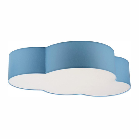 CLOUD NIEBIESKI PASTELOWY LAMPA SUFITOWA 4 PŁ