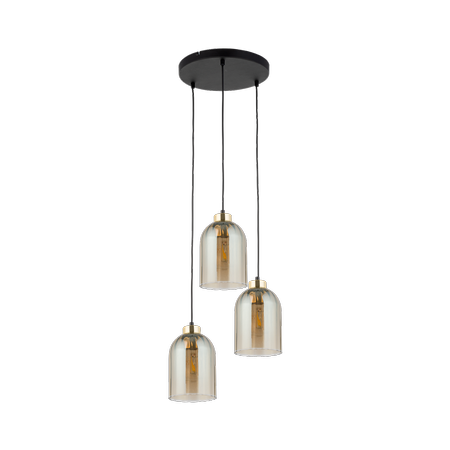 SATIPO AMBER LAMPA WISZĄCA 3 PŁ