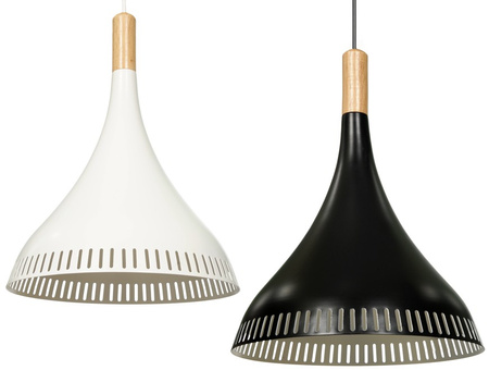 Lampa wisząca CONE 1 biała