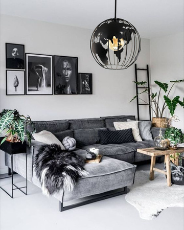 Lampa wisząca PAJĄK GLOBUS 2