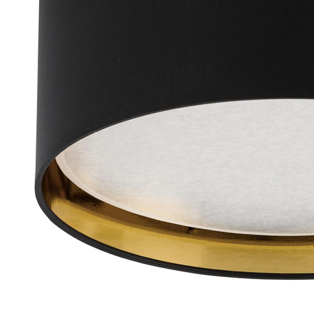 BILBAO BLACK/GOLD LAMPA SUFITOWA 4 PŁ 450