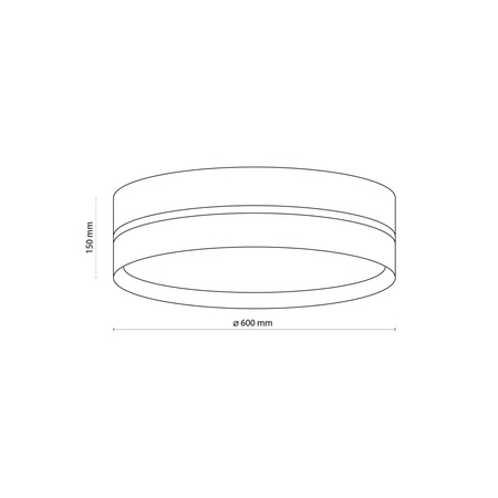 BOHO WHITE LAMPA SUFITOWA 4 PŁ 600