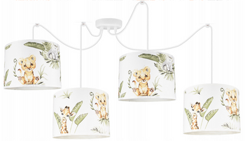 Lampa wisząca PAJĄK BOHO JUNGLE 4