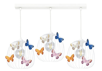 Lampa wisząca MOTYLEK DRUM 3 owal