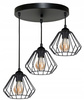 Lampa wisząca WIRE 3 koło