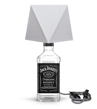 Lampa stołowa JACK DANIELS 0,7 biały abażur
