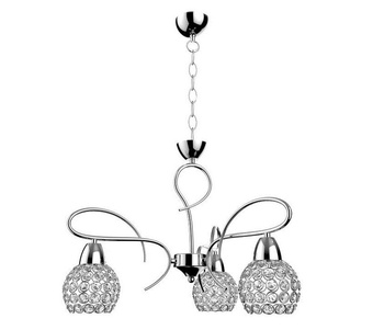 Lampa wisząca STELA 3 chrom