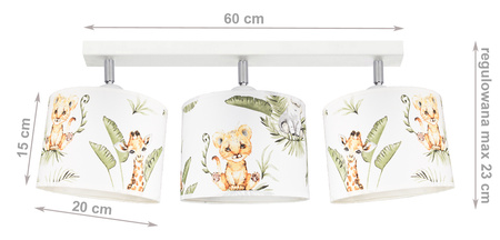 Lampa sufitowa BOHO JUNGLE 3