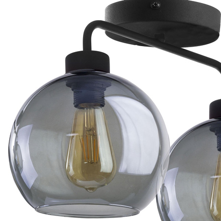 BARI LAMPA SUFITOWA GRAPHITE 2 PŁ