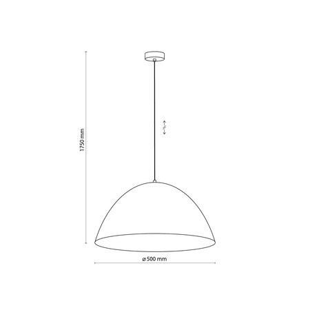 FARO NEW WHITE LAMPA WISZĄCA 1 PŁ