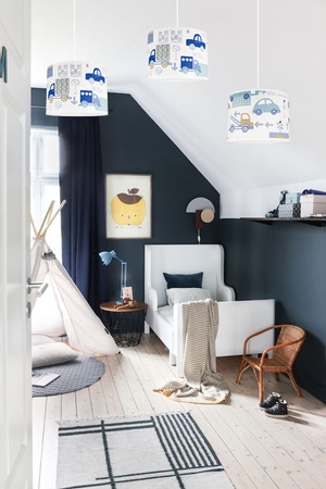 Lampa wisząca AUTKA NIEBIESKIE 4