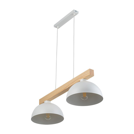 OSLO WHITE LAMPA WISZĄCA 2 PŁ
