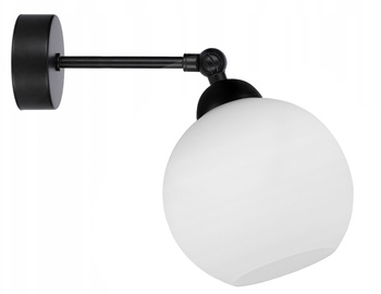 Kinkiet na przegubie GLASS OWAL mleczny