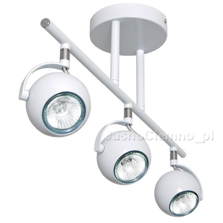 Lampa sufitowa NUO 3 biała