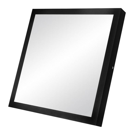 Panel led natynkowy 40x40cm czarny 36w 3000K