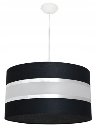 Lampa wisząca ADELLA 1 duża czarny decor