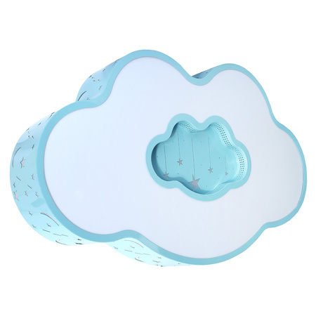 LAMPA DZIECIĘCA LED SUFIT NIEBIESKA CHMURKA 52W