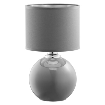 PALLA SMALL GRAY/SILVER LAMPKA NOCNA 1 PŁ