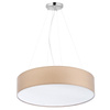 RONDO BEIGE LAMPA WISZĄCA 4 PŁ 600