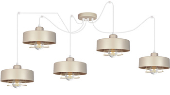Lampa wisząca PAJĄK LOFT SPIRO 5
