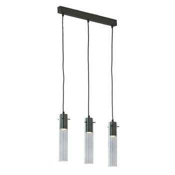 LOOK GRAPHITE LAMPA WISZĄCA 3 PŁ