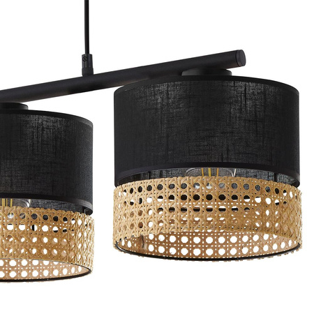 PAGLIA BLACK LAMPA WISZĄCA 3 PŁ