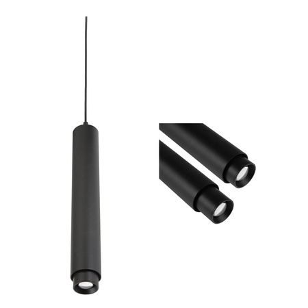 SYSTEM HANGIT - oprawa wisząca 10W, regulacja kąta świecenia 20-45°, maks. długość przewodu 70 cm