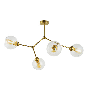 FAIRY LAMPA SUFITOWA 4 PŁ ZLOTY PROSZEK