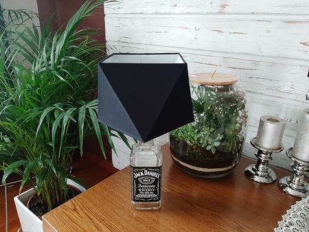 Lampa stołowa JACK DANIELS 0,7 czarny abażur