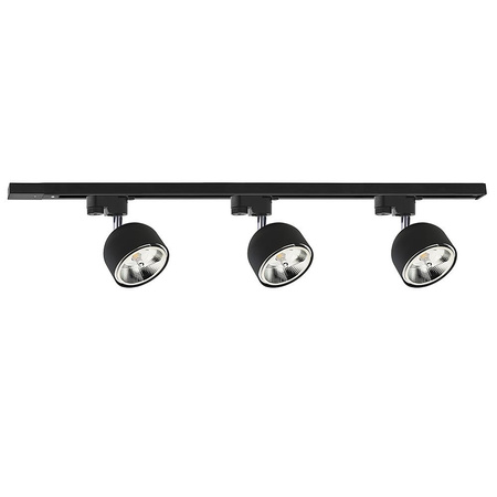 TRACER BLACK 3 PŁ GU10 AR111 - KOMPLET