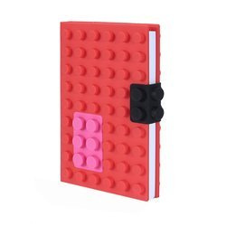 KLOCKOWY NOTES CZERWONY