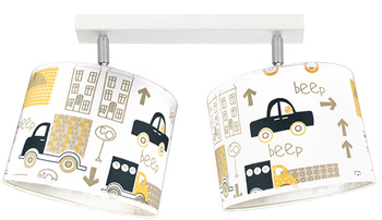 Lampa sufitowa AUTKA ŻÓŁTE 2