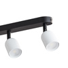 TOP BLACK/WHITE LAMPA SUFITOWA 3 PŁ