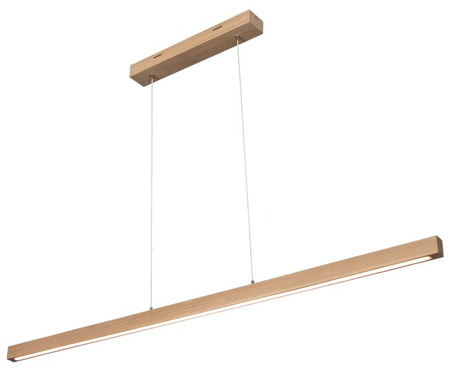Lampa wisząca SMALL 1 LED 120 dąb drewniana